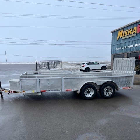 Cargo, Utility Trailers  2021 Miska 16' Aluminum Landscape Trailer Photo